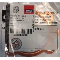 04252300-HATZ-uszczelka-pod-glowice-1-B-20-0,65mm-wobis-zabrze