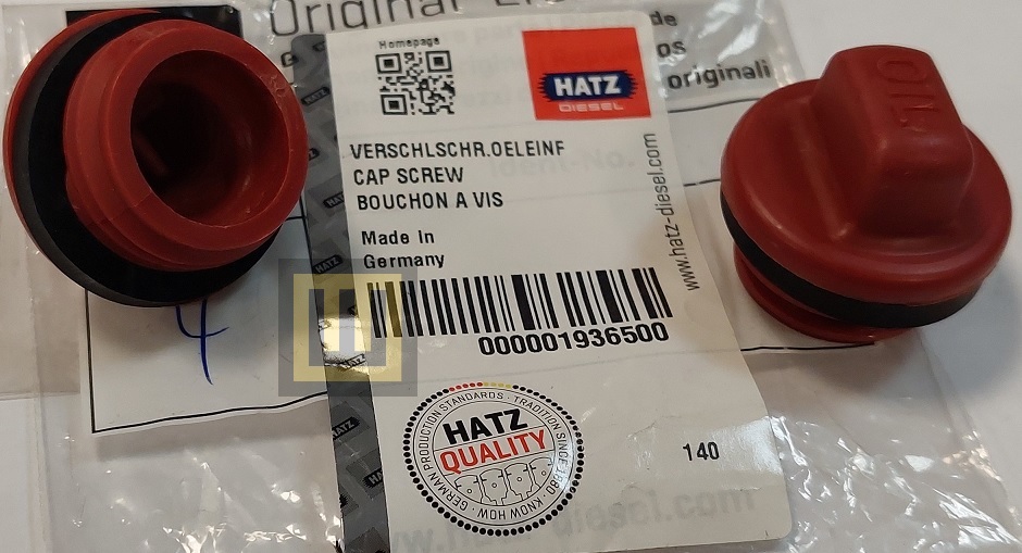 Korek wlewu oleju do dekla zaworów HATZ 01936500