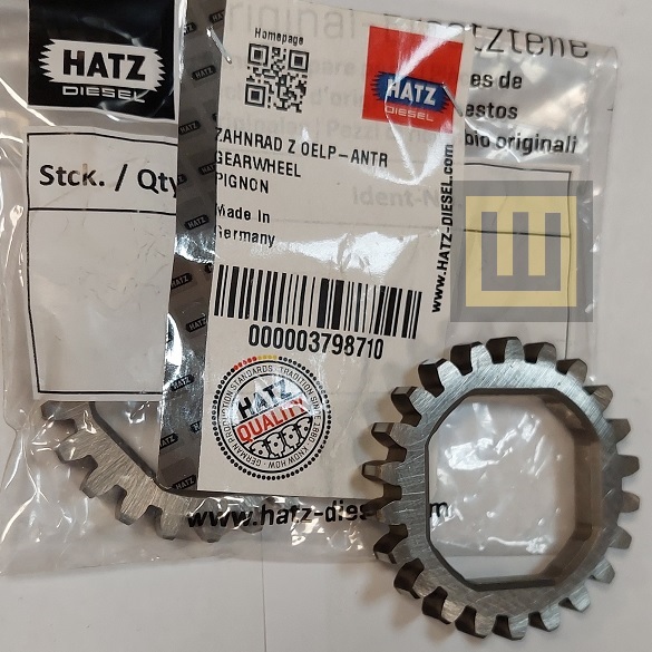 Koło zębate pompy olejowej HATZ 1D30 03798710