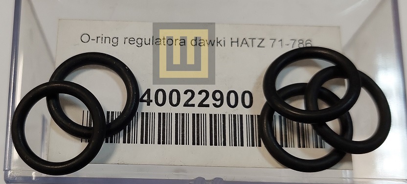 O-ring regulatora dawki HATZ 71-786 16x22x3 40022900