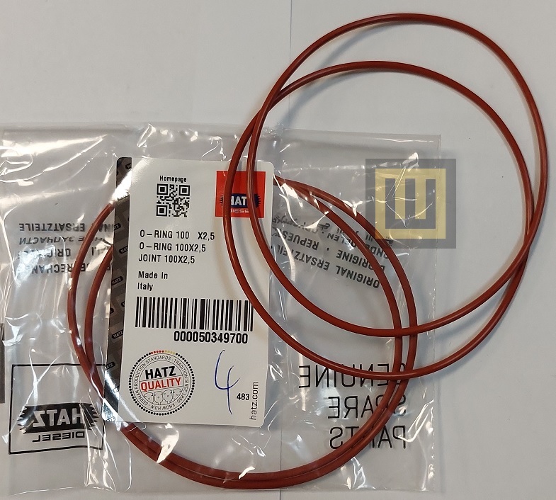 O-ring pokrywy korbowej HATZ 1D30-41 50349700
