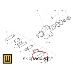 Końcówka wału HATZ 1B 20-30 26,8mm Numer katalogowy: 01554002