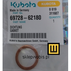 Uszczelka korka spustowego KUBOTA KX 041-3, KX 101 3a3 3a4, U35 3a3 6972862180