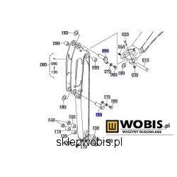 Sworzeń ramienia KUBOTA RG15866650 kx019 ramie