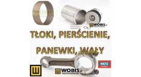 TŁOKI, PIERŚCIENIE, PANEWKI, WAŁY